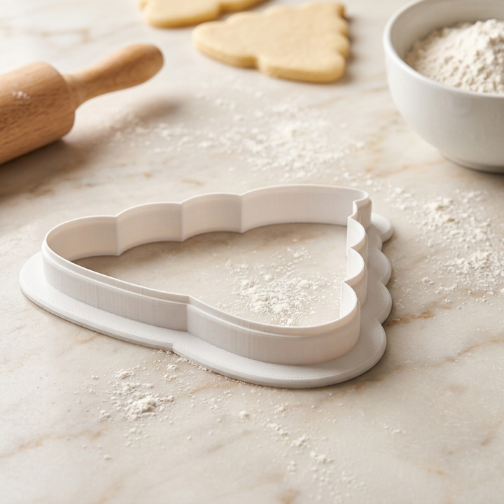 Poop Emoji Cookie Cutter, 3D Printed Party Theme