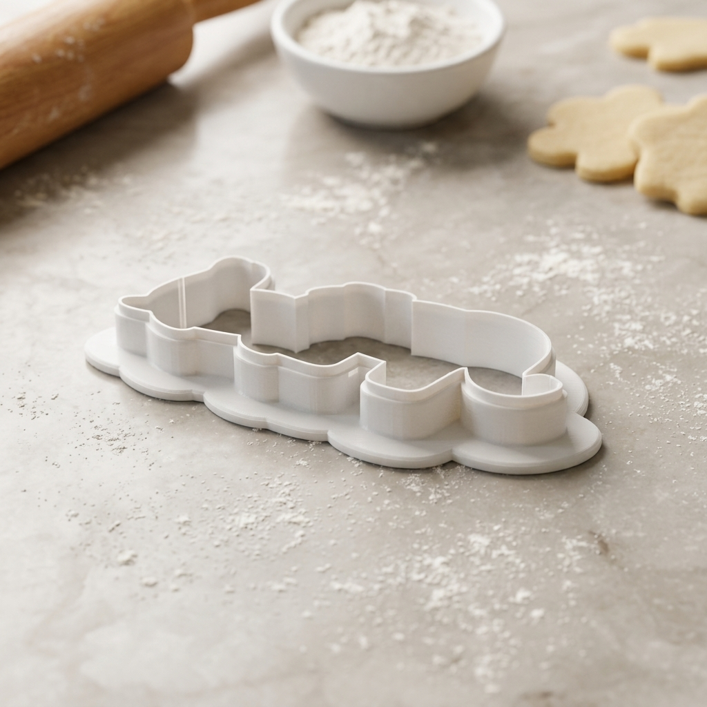 Circus Animal Trio Cookie Cutter, 3D Printed Party Theme