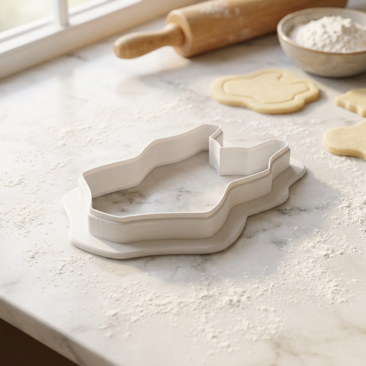 One Piece Swimsuit Cookie Cutter, 3D Printed Thanksgiving Theme