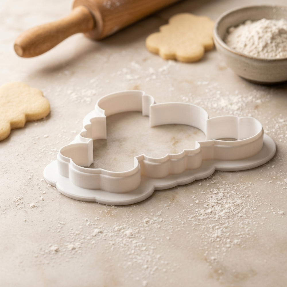 Crawfish Cookie Cutter, 3D Printed Ocean Theme