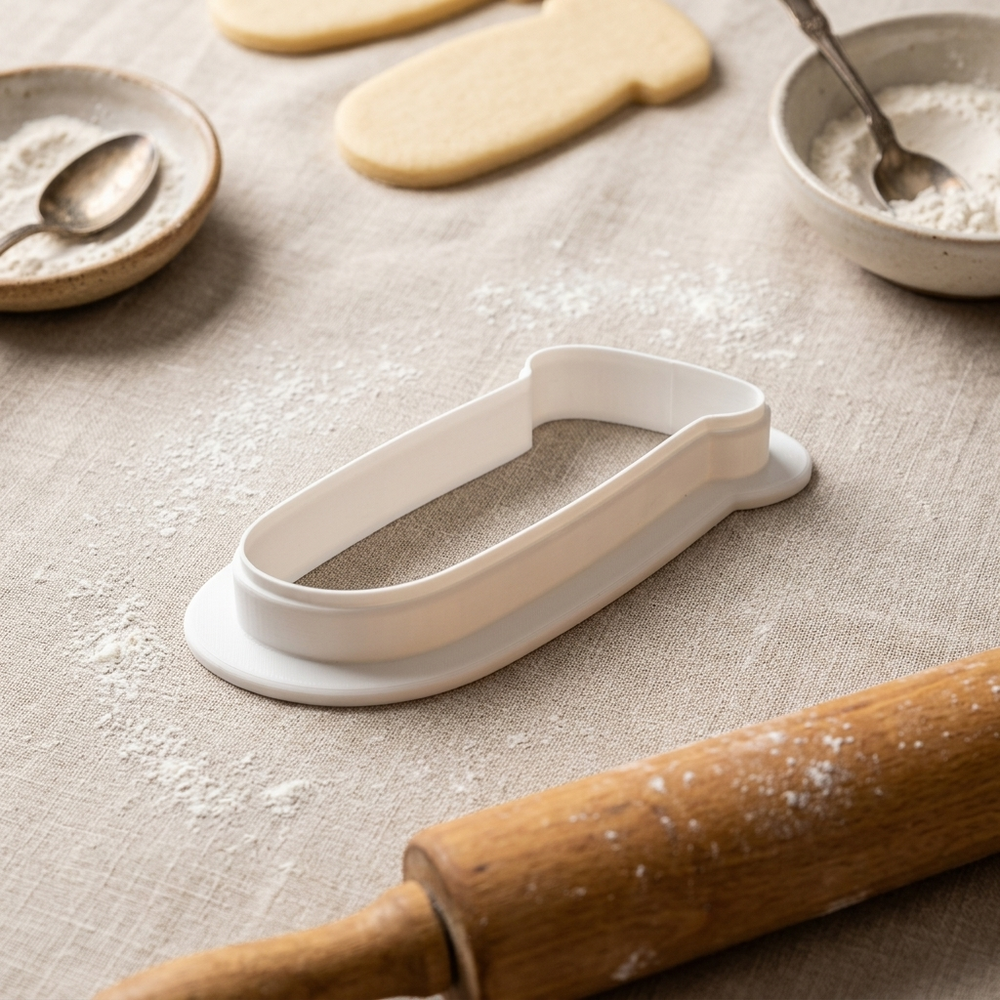 Test Tube Cookie Cutter, 3D Printed School Theme