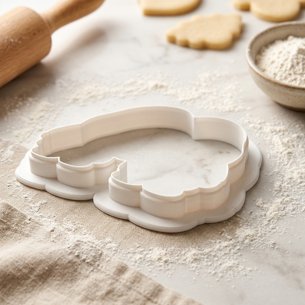 Valentine Gnome Couple Cookie Cutter, 3D Printed Valentine Theme