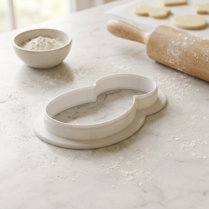 Boho Baby Cookie Cutter, 3D Printed Baby Shower Theme