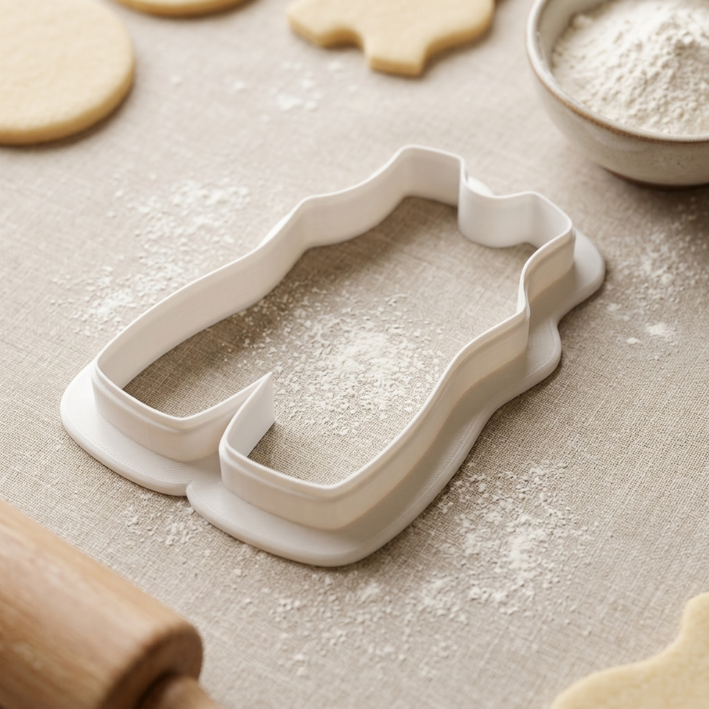Wrestling Singlet Cookie Cutter, 3D Printed Sports Theme