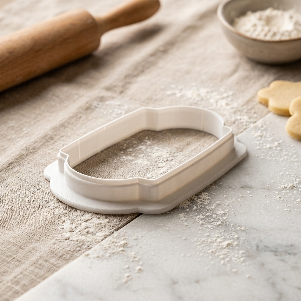 Tall Back to School Plaque Cookie Cutter, 3D Printed School Theme
