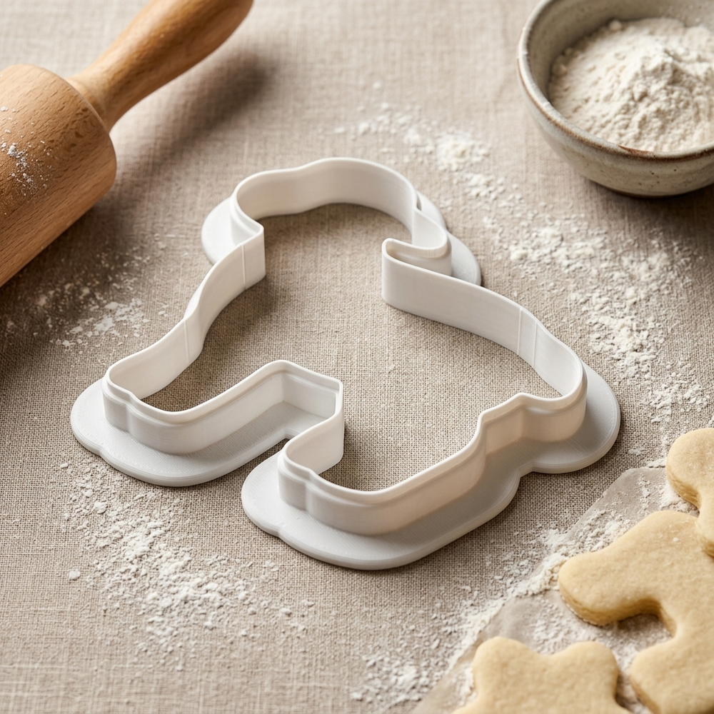 Show Lamb Cookie Cutter, 3D Printed Animal Theme