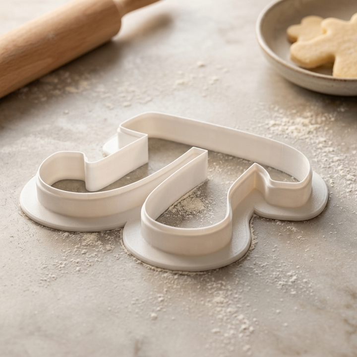 Math and Science Pi Symbol Cookie Cutter, 3D Printed School Theme