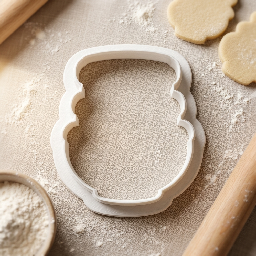 Stacked Bowls Stack of Mixing Bowls Cookie Cutter, 3D Printed Home & Living Theme