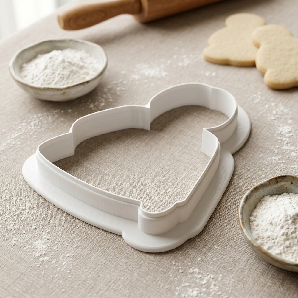 Mini Cool Mom Cookie Cutter, 3D Printed Mother’s Day Theme