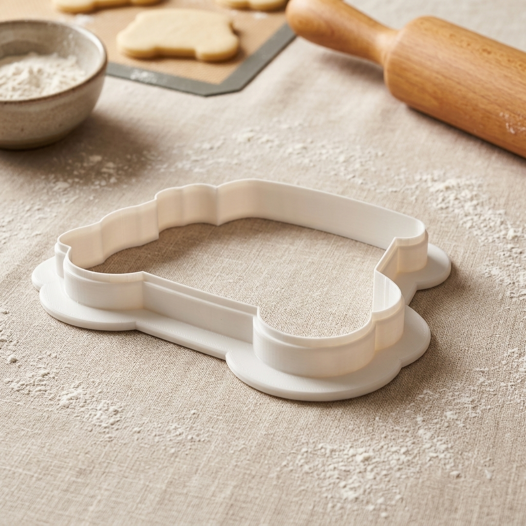 Golf Cart Cookie Cutter, 3D Printed Golf Theme