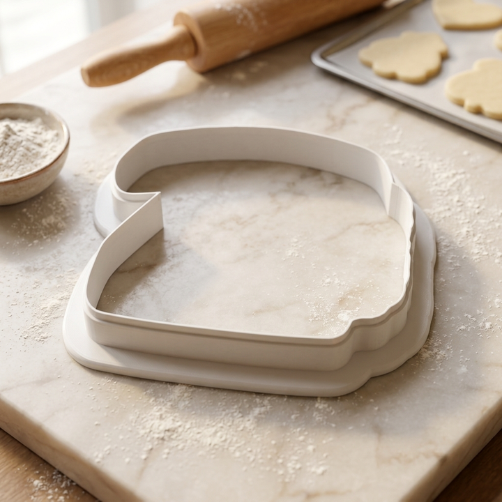 Retro Phone Vintage Telephone Cookie Cutter, 3D Printed Party Theme