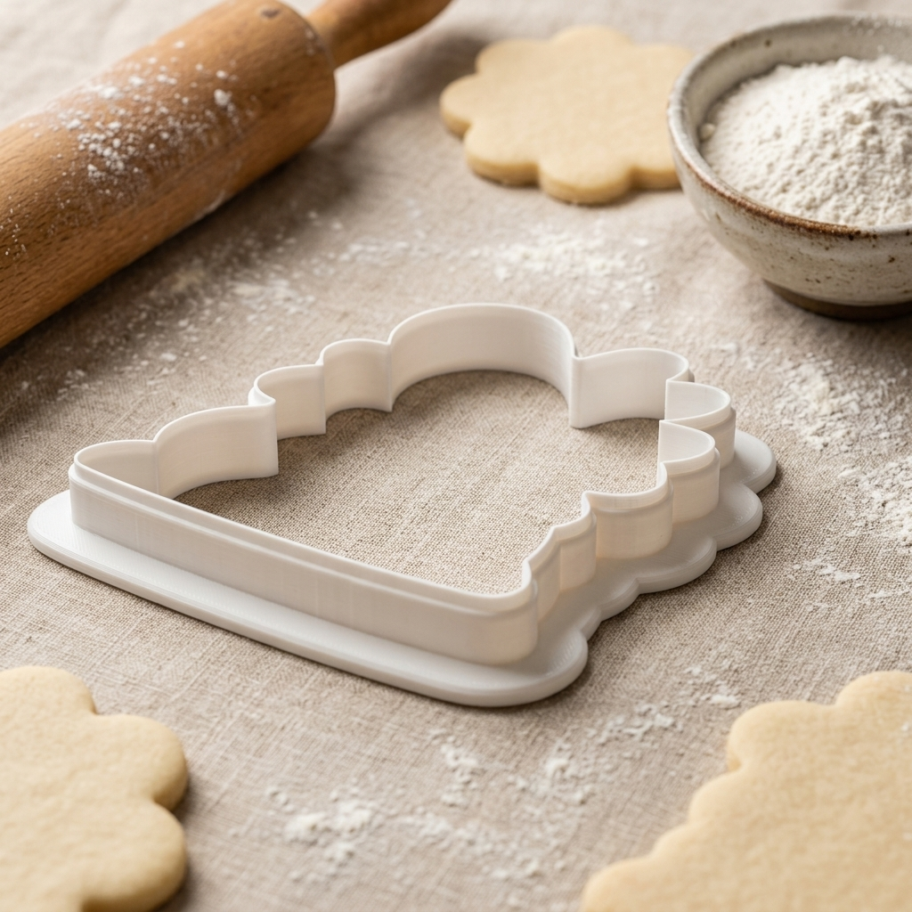 Haunted Tree Cookie Cutter, 3D Printed Halloween Theme