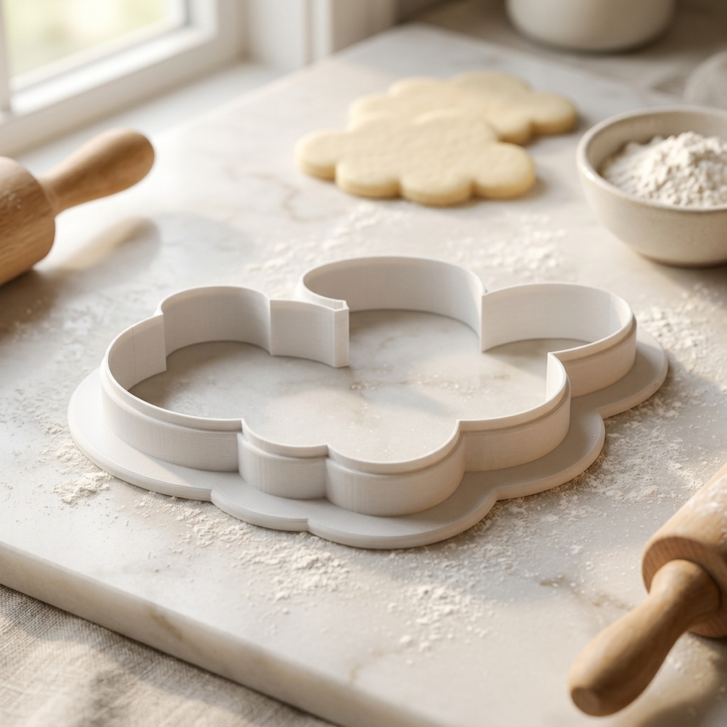 Bunny Buns Cookie Cutter, 3D Printed Easter Theme