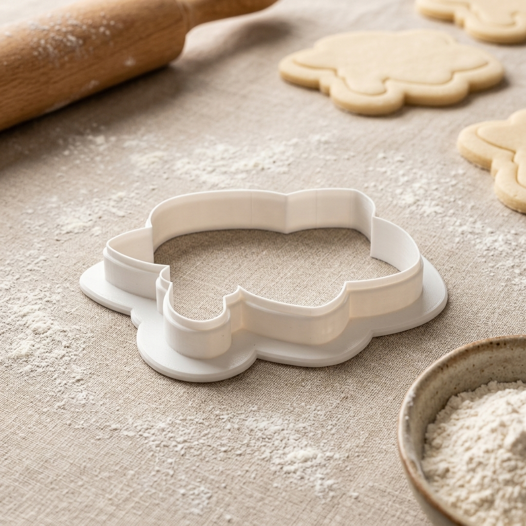 Orchid Flower Cookie Cutter, 3D Printed Garden Theme