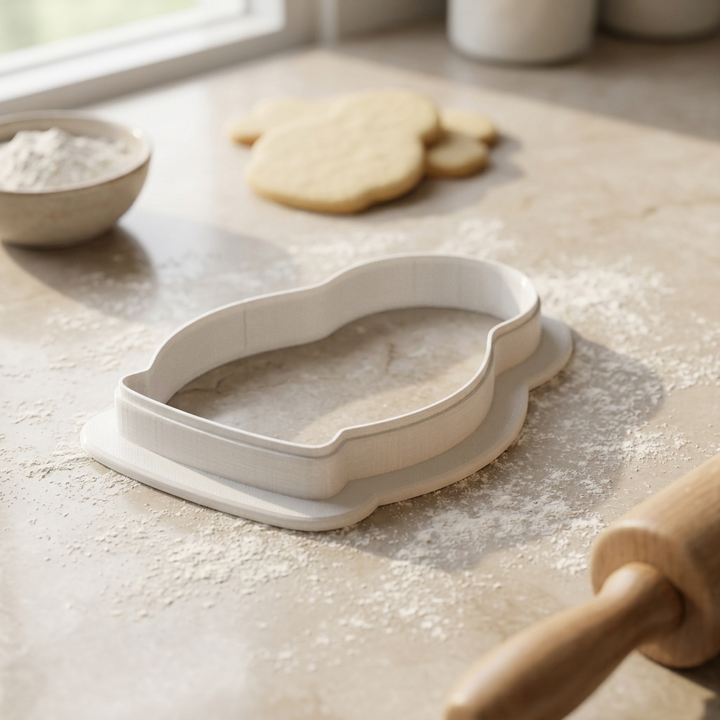 Matryoshka Doll Cookie Cutter, 3D Printed Party Theme