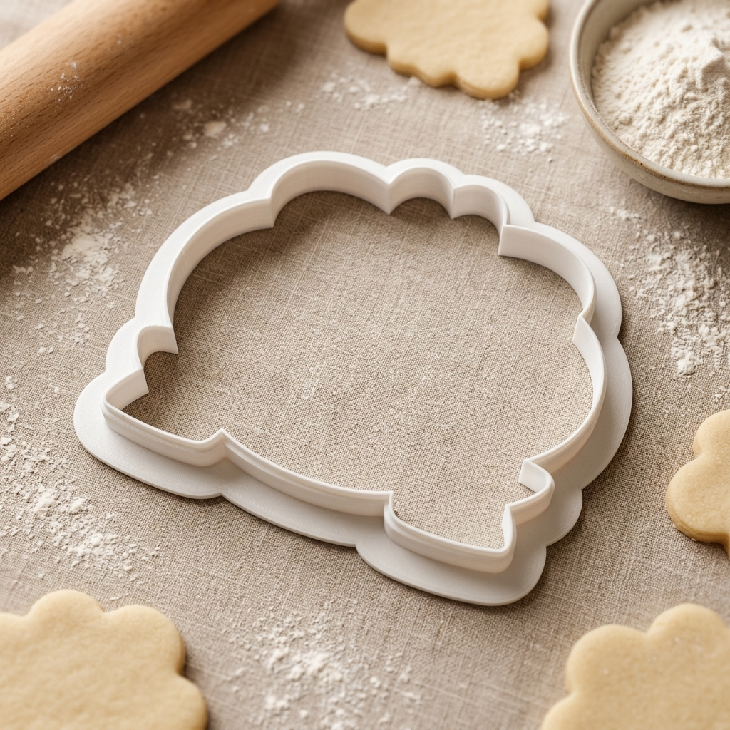 Locally Grown Plaque Cookie Cutter, 3D Printed Plaque Theme