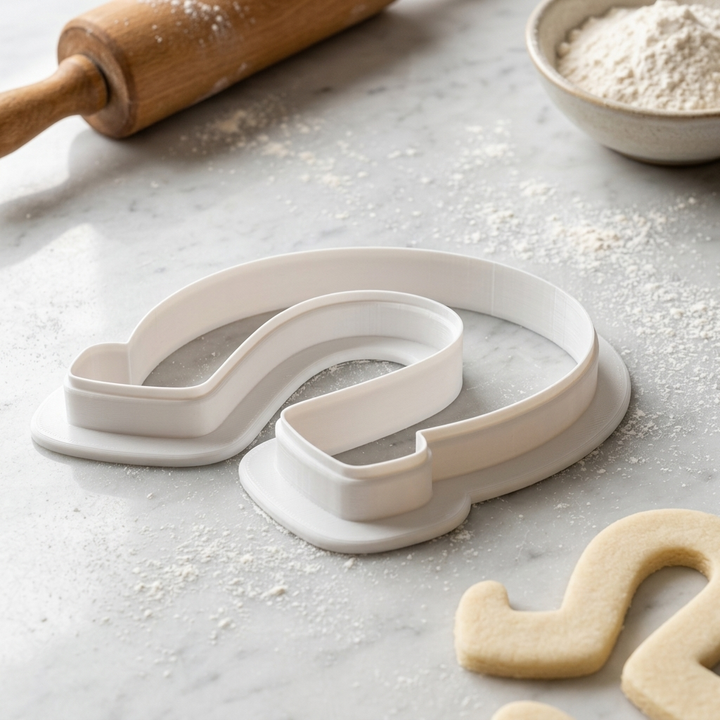 St. Patrick Day Baking Horseshoe Cookie Cutter, 3D Printed Easter Theme
