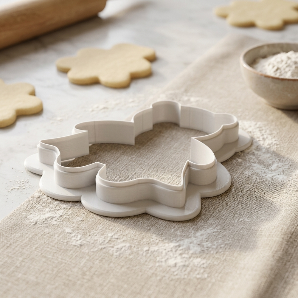 Super Dad Papa Bear Cookie Cutter, 3D Printed Father’s Day Theme