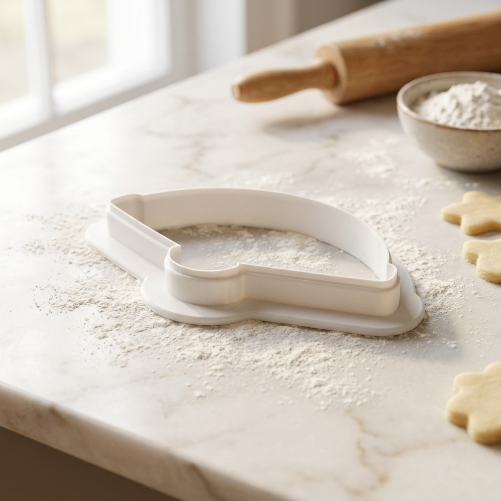 Chinese Fan Cookie Cutter, 3D Printed Party Theme