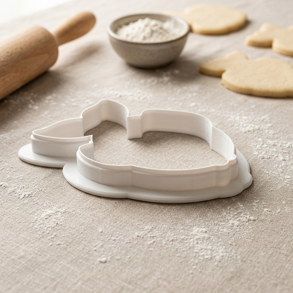 Gold Fish Cookie Cutter, 3D Printed Ocean Theme