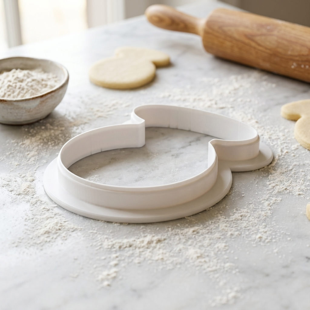 Makeup Blush Cookie Cutter, 3D Printed Party Theme