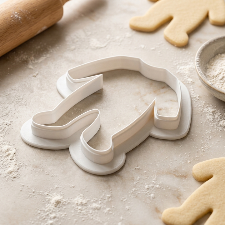 Footed Sleeper Cookie Cutter, 3D Printed Baby Shower Theme