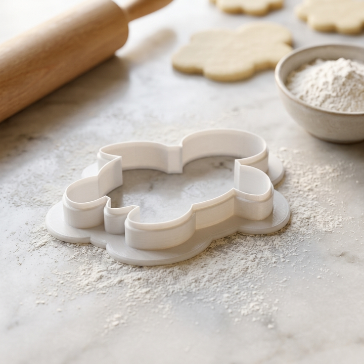 Standing Turtle Cookie Cutter, 3D Printed Animal Theme