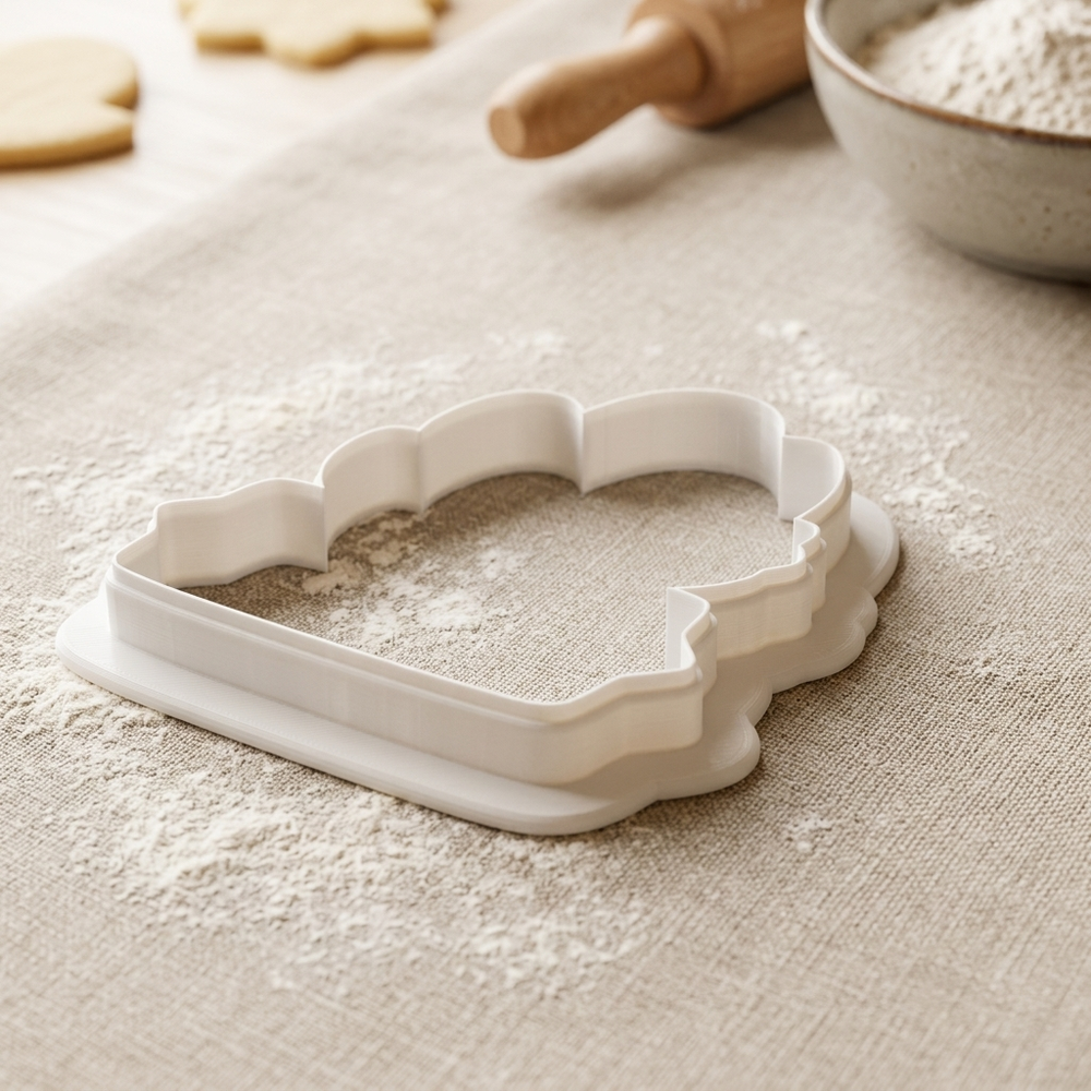 Cactus Pun Plaque Cookie Cutter, 3D Printed Plaque Theme