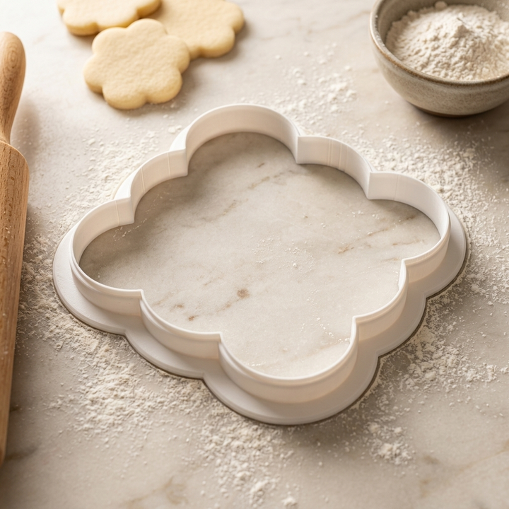 Chocolate Bar Cookie Cutter, 3D Printed Food Theme
