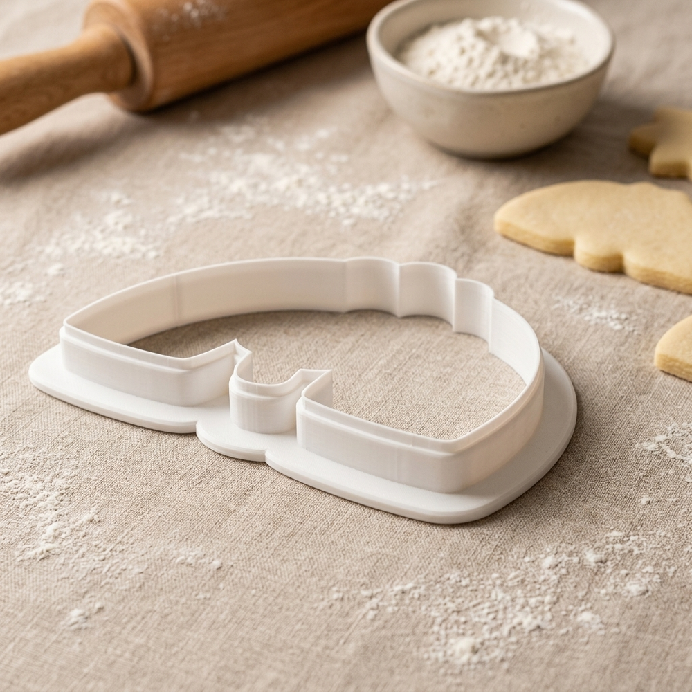 Daisy Rainbow Cookie Cutter, 3D Printed Garden Theme