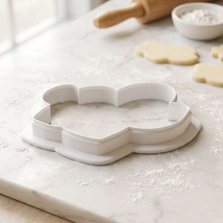 Cacti Couple Cookie Cutter, 3D Printed Party Theme