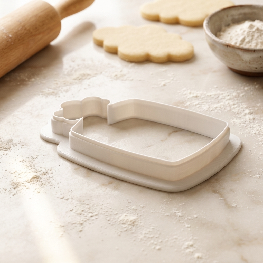 Charcuterie Board with Bow Cookie Cutter, 3D Printed Food Theme
