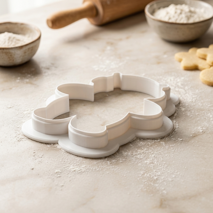 Space Baby Cookie Cutter, 3D Printed Baby Shower Theme