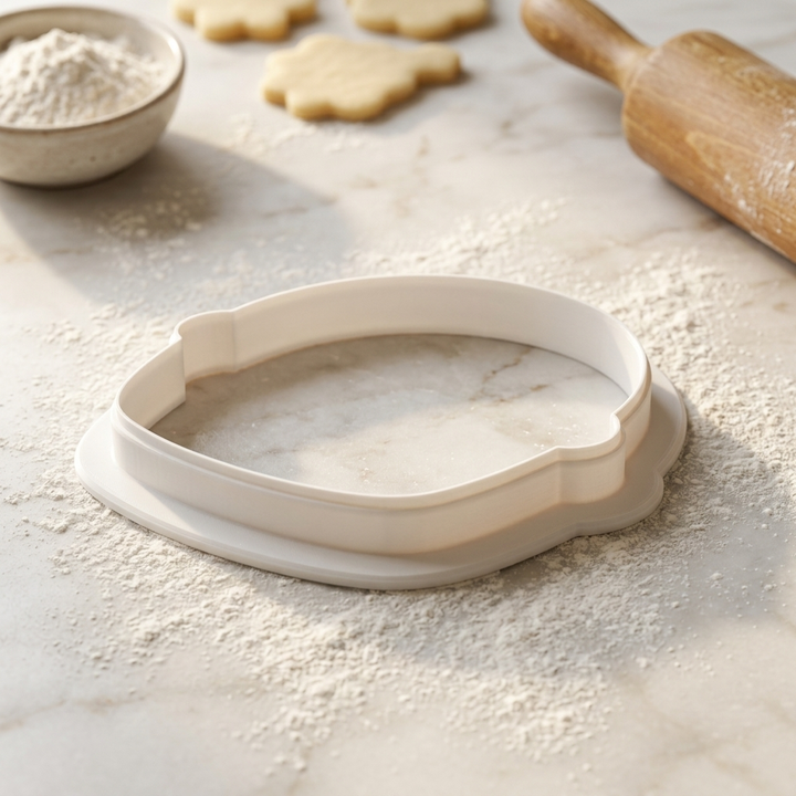Fall Fruit Basket Cookie Cutter, 3D Printed Thanksgiving Theme