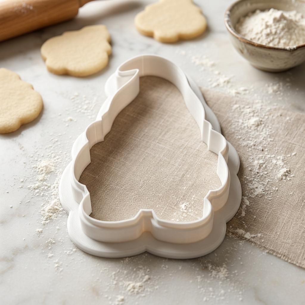 Gnome Valentine Pun Cookie Cutter, 3D Printed Valentine Theme