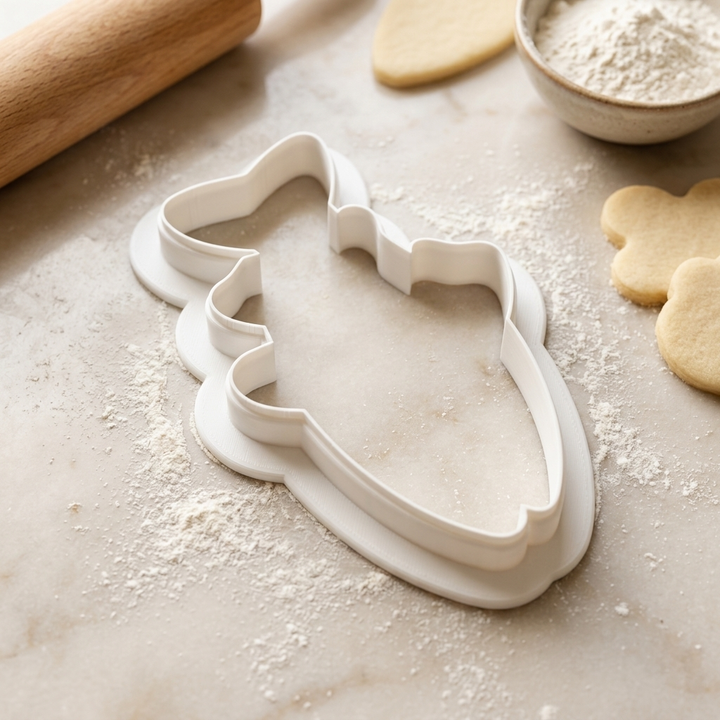 Trout Fish Cookie Cutter, 3D Printed Ocean Theme
