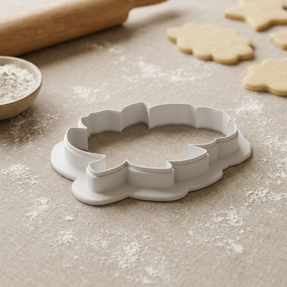 Spring Flower Gardening Cookie Cutter, 3D Printed Wedding Theme