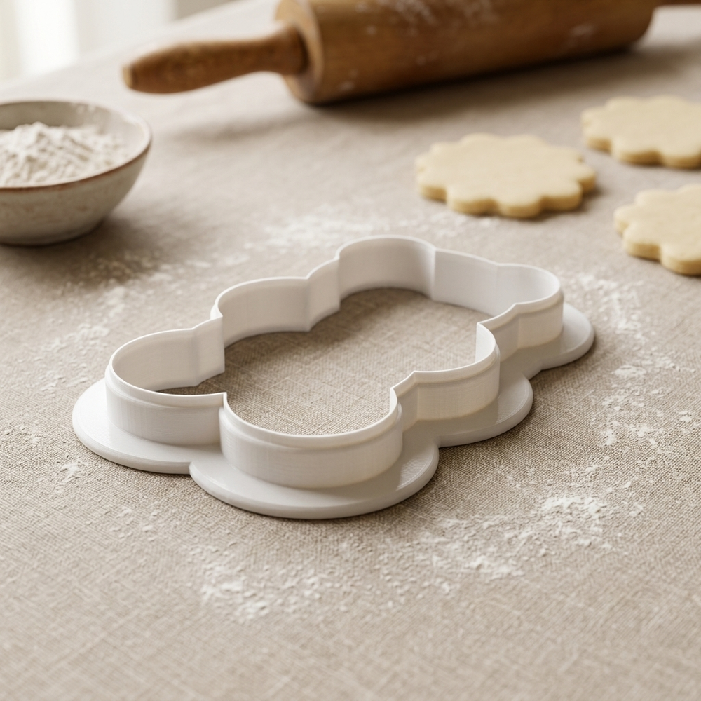 Gummy Bear Candy Cookie Cutter, 3D Printed Food Theme
