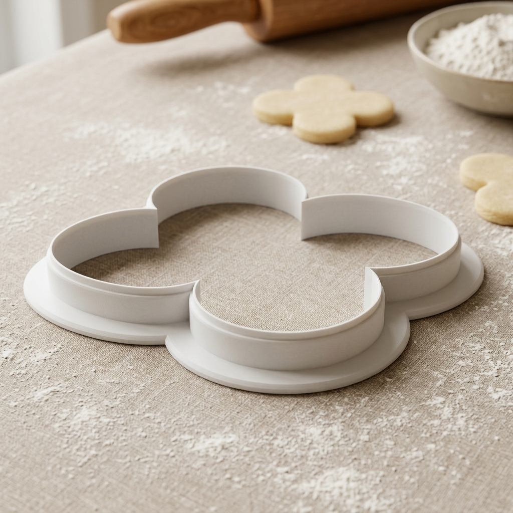 Abstract Shapes Cookie Cutter, 3D Printed Plaque Theme
