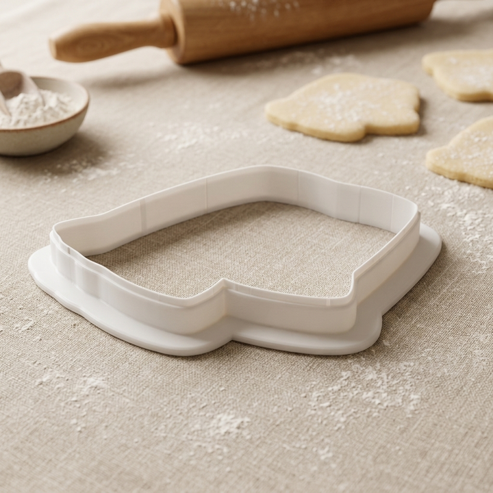Rustic Autumn Fall Throw Cookie Cutter, 3D Printed Home &amp; Living Theme