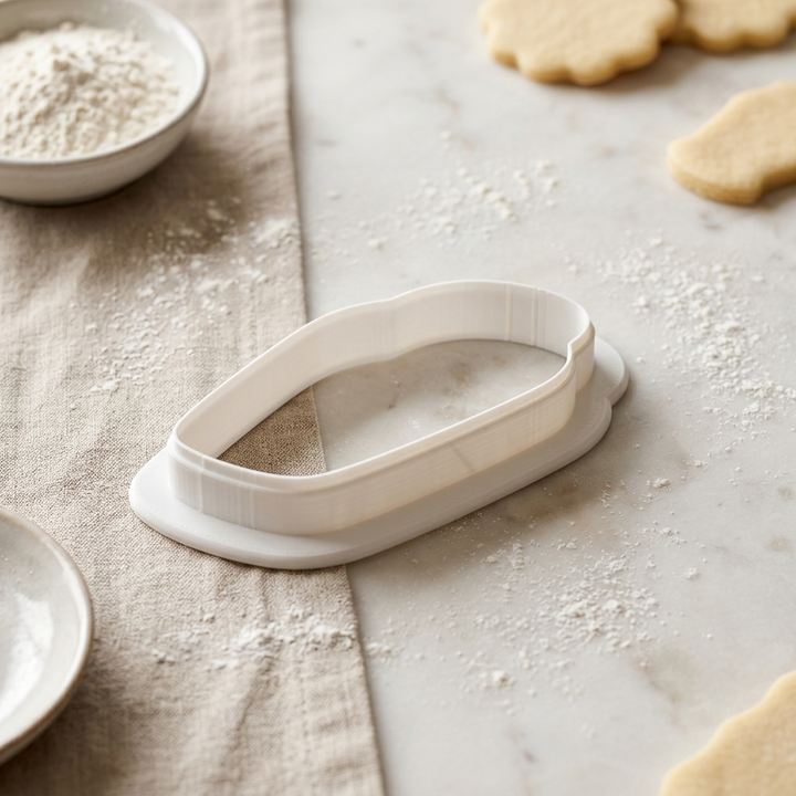 Sleeping Bag Cookie Cutter, 3D Printed Party Theme