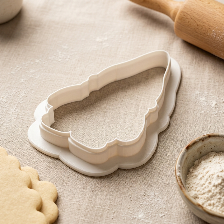 Gnome Baker Cookie Cutter, 3D Printed Party Theme