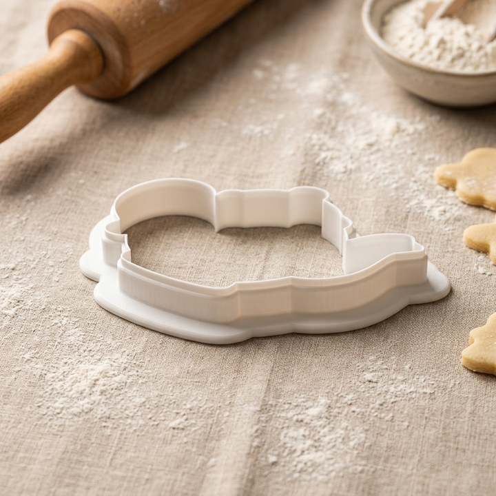Tea Pot Cookie Cutter, 3D Printed Food Theme