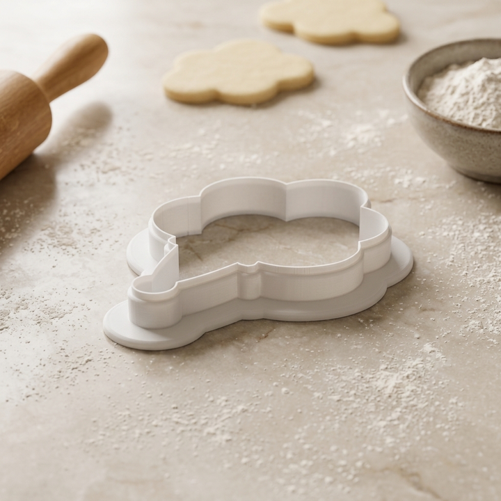 Bunch Of Balloons Cookie Cutter, 3D Printed Birthday Theme