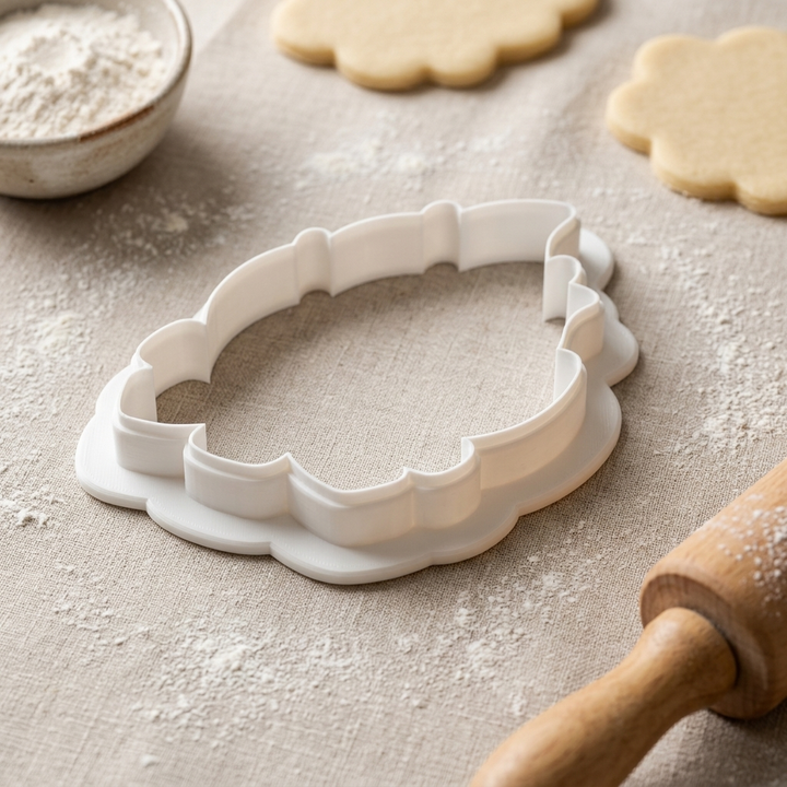Flame Fire Cookie Cutter, 3D Printed Cookie Theme