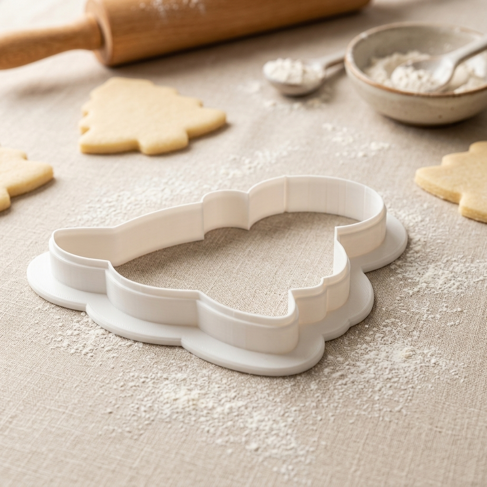 Wildflower Baby Cookie Cutter, 3D Printed Baby Shower Theme