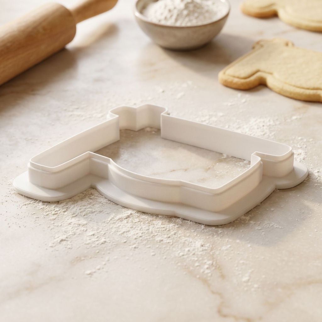 Wooden Sign Cookie Cutter, 3D Printed Cookie Theme