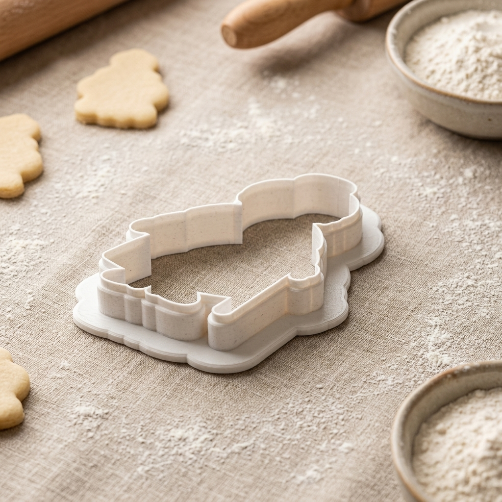 Old Lady Cookie Cutter, 3D Printed Cookie Theme