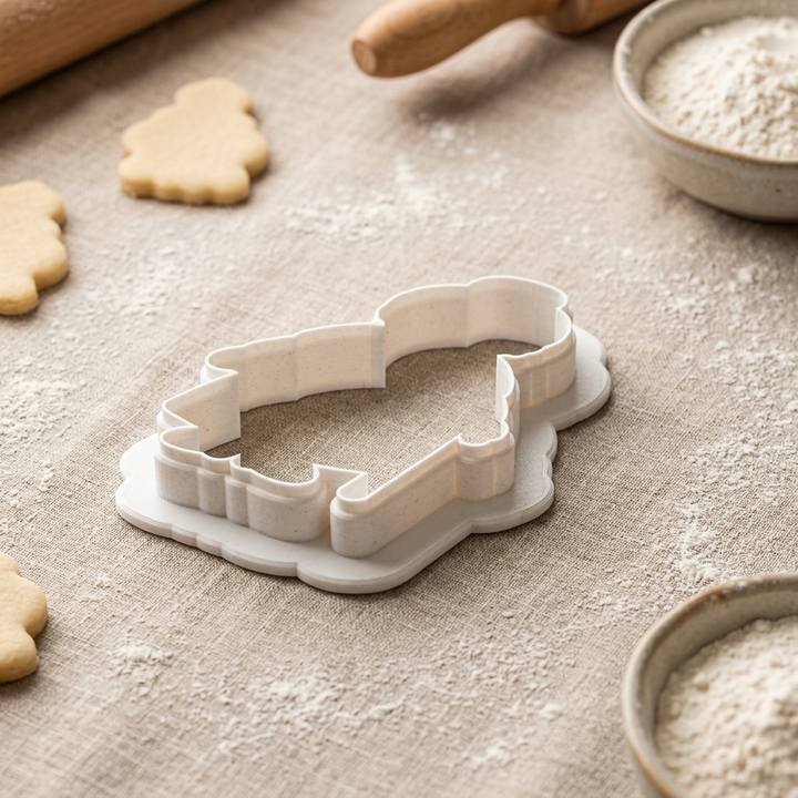 Old Lady Cookie Cutter, 3D Printed Cookie Theme