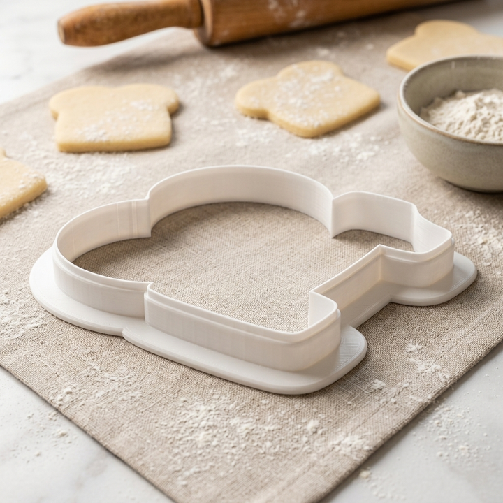 Thirteen Number Cookie Cutter, 3D Printed Cookie Theme